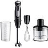 Braun MultiQuick 5 Pro MQ55236M, frullatore a immersione a 25 velocità, sistema