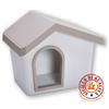 Imac Zeus 70 Cuccia da esterno in Plastica per Cane 72x62x62h cm Tortora