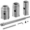SAIBOO Set di 5 Carotatrice a Tazza Muro per Cemento SDS PLUS Set Seghe a Tazza Trapano