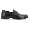 Melluso Mocassino college penny loafer in pelle nera liscia u90803