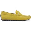 Melluso Mocassino car shoe in camoscio giallo ocra u16017q