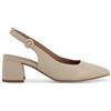 Melluso Décolleté donna slingback in pelle beige d179q
