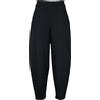 FRONT STREET 8 Pantalone Donna Felpa Nero Ovetto 38282