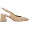Melluso Décolleté donna slingback in pelle fondotinta d179q