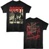 Rocky Win 50th Anniversary T-Shirt Uomo Manica Corta 2 Lati Nera Cotone