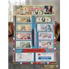 victor IL CAMBIAVALUTE EXCHANGE SET VICTOR TOYS Gioco Vintage 70s Banconote FAC SIMILE