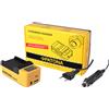 Patona Caricabatteria Synchron LCD USB Patona per Panasonic HC-VXF1,HC-VXF11,HC-VXF990