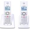ALCATEL F530 Duo - Telefono fisso cordless DECT - Grande display retroilluminato