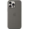 Apple Custodia MagSafe In Silicone Per iPhone 16 Pro Max - Stone Gray