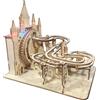 Music park Puzzle 3D in Legno Pista di Biglie con Luci LED e Suoni Kit Meccanico