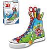 Ravensburger - Puzzle 3d Portapenne Sneaker Super Mario Edition | Puzzle 3d Bamb