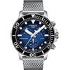 Tissot Orologio Uomo Tissot Seastar 1000 Cronografo Quarzo Quadrante Blu T120.417.11...