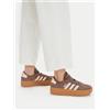 ADIDAS VL COURT BOLD SCARPE DONNA IH9152 PLATFORM MARRONE DAL 36 AL 41 1/3