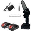 Mini Elettrosega A Doppia Batteria 48v Motosega Elettrica Tagliarami + Valigia