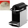 DeLonghi Nespresso NESPRESSO PIXIE EN 127.S BY DELONGHI, ARGENTO MOD. EN127.S EAN 8004399028753