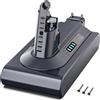 vhbw Batteria di Ricambio Dyson V10 Animal / Cyclone V10 / V10 Absolute - 6000 mAh
