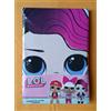 HERMET COMPLETO LENZUOLA LOL SURPRISE ROSA 1 PIAZZA/SINGOLO 100% COTONE