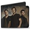 Supernatural Bi-Fold Wallet Dean, Sam & Castiel Group + NOTHING IN OUR LIVES IS SIMPLE-SUPERN