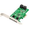 ‎Dawicontrol Dawicontrol DC-624E RAID Controller 2 x PCI-e / 4 Channels/SATA III/RAID 0/1/5/1