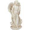 Relaxdays Angioletto decorativo da giardino Statua angelo custode Scultura commemorativa