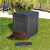 COMPOSTIERA IN PLASTICA LT.260 CM.60X60X73H. COMPOSTER PER GIARDINO COMPOSTAGGIO