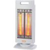 VINCO 70182 STUFA ELETTRICA IN FIBRA DI CARBONIO 1000W 2 ELEMENTI