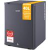 TZS First Austria Mini Frigorifero 40L silenzioso Piccolo Minifrigo con porta reversibile e luce