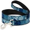 Pirates of the Caribbean Dog Leash Jack Sparrow's Flag Icons/Black Pearl/Sharks Blues