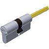 Securemme Cilindro Cromo Satinato Evok1 Con Codolo 5 Chiavi Mm. 70 (30+40)