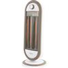 Ardes Stufa elettrica al Carbonio Infrarossi 900 watt Oscillante Bianco Ardes AR4B01B
