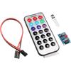 Futura Elettronica Telecomando IR 21 Tasti con Ricevitore Infrarossi 38kHz HX1838 VS1838 Arduino