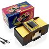MXTIMWAN Mescolatore Carte Automatico Elettronico 2 Mazzi USB Batteria Poker Burraco