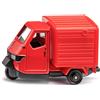 Siku 1583 Piaggio Ape 50 Auto Giocattolo Metallo/Plastica Rosso Con Gancio di