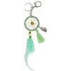 Pracht Creatives Hobby 5974-05035 Set per portachiavi acchiappasogni in verde chiaro, lunghezza totale circa 25 cm, portachiavi da sogno anche da attaccare alla borsa