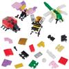 Baker Ross WA153 Kit di mattoncini per costruire insetti - Confezione da 4, divertenti kit di costruzione in plastica per bambini