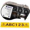 Brady M4C-1000-595-YL-BK etichetta per stampante Nero, Giallo Etichetta per stam