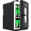 Cumeod Mini Frigo da 15 Litri/21 Lattine, Frigorifero Piccolo con Funzione di Ra