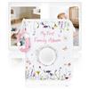 Ainiv Album Nascita per Bambini e Neonati, Contenere 17 Foto 16.5×11.5 cm | Libr