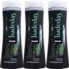 Badedas 3x Badedas Bagnodoccia Gel Rinvigorente Noir Patchouli e Sandalo 600 ml