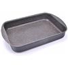 Alluflon Moneta Lasagnera da forno 31 x 25 cm Etnea - effetto pietra