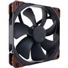 Noctua NF-A14 INDUSTRIALPPC-2000 Case per computer Ventilatore 14 cm Nero, Marro