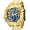 Invicta Venom Reserve 27791 Swiss Gold Quartz raro 51 mm