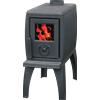 Plamen Stufa a legna Plamen Trenk 8,9 kW ghisa classe A+ scarico 120 mm