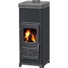 Plamen Stufa a legna Plamen Dora 10 N 7,2 kW ghisa classe A+ scarico 120 mm