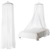 Kmtstyle Zanzariera a baldacchino per letto matrimoniale tenda protezione mosquito killer