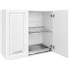 Pensile da Cucina Scolapiatti Raccogli Gocce Mobile Bianco Frass. Classico 80cm