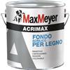 MAXMEYER Acrimax fondo acrilico per legno, Bianco, 2.5 L