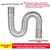 Scarico flessibile per scaldabagno a gas per scaldabagno a gas per strato lamina