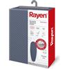 Rayen | Copriasse da Stiro Universale XXL | 4 Strati per Assi 146x48 cm | Aderen