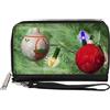 Buckle-Down Designs PU Zip Around Wallet Rectangle Decorated Tree